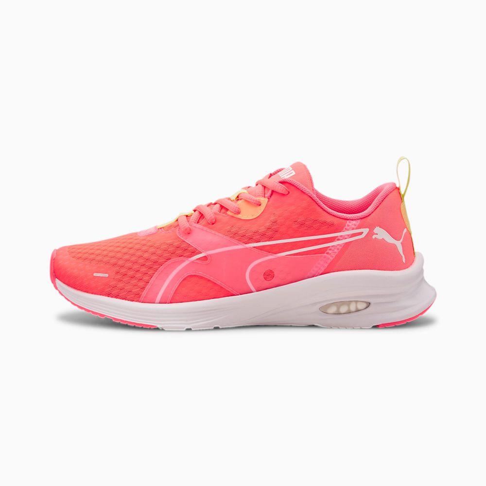 Puma HYBRID Fuego Női Futócipő - Rózsaszín/Narancssárga Világos Zöld ( Hungary - JZVMR9018 )